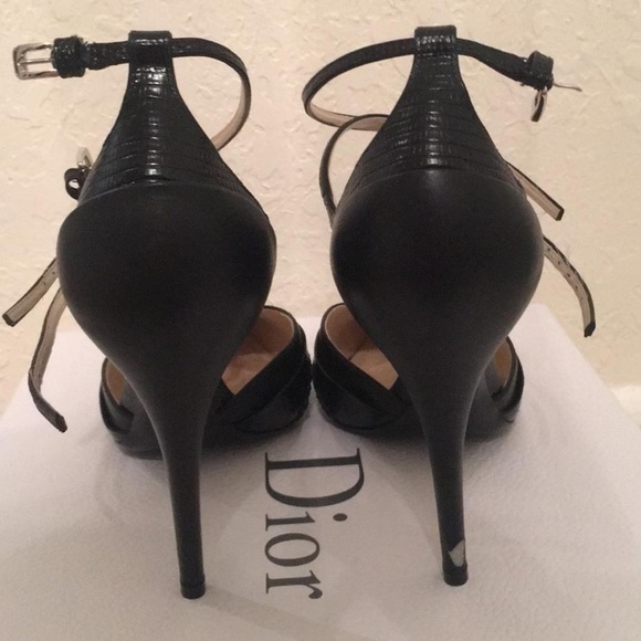 Christian Dior strapped pumps size 39 - Picture 4 of 8